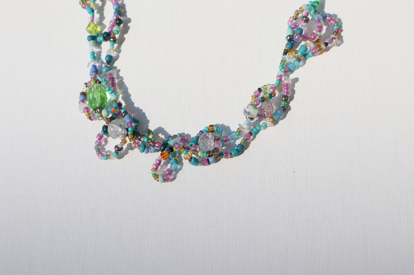 007 Glass Beads Necklace