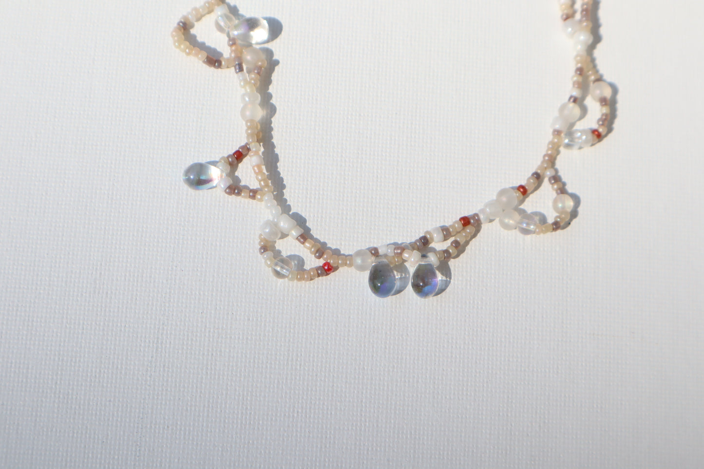 008 Sand Glass Beads Necklace